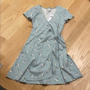 Hollister Mini Knit Wrap Dress Size Xs 